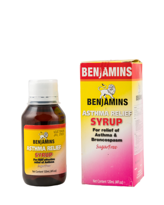 Benjamins Asthma Relief Syrup, 120ml